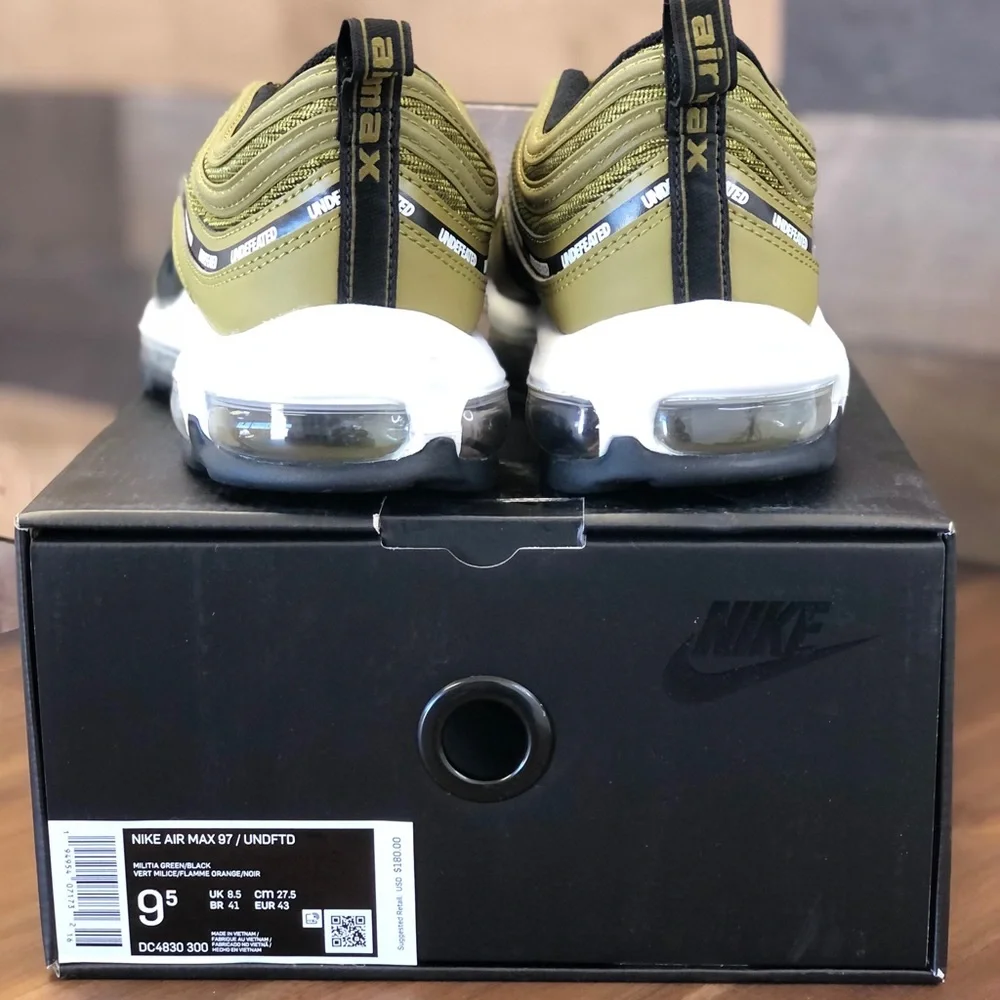 🚫 S O L D 🚫 NIKE Air Max 97 x Undefeated Militia - Picture 6 of 10